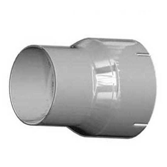 Chrome Exhaust Reducer 7 ID X 5 OD X 9.5 Inch