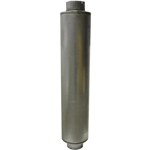 10 Inch Diameter Performance Muffler 6 ID / 6 ID X 51.5 Inch OAL