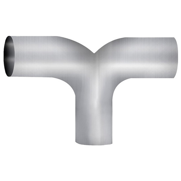 BESTfit 5 Inch OD Steel Universal Exhaust Y-Pipe, 9 x 18 Inch