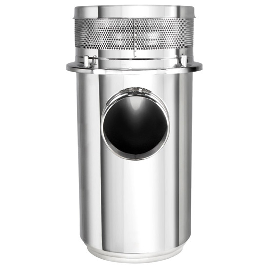 Peterbilt & Kenworth 13 Inch Donaldson Style Stainless Steel Air Cleaner W/ 7 Inch Intake