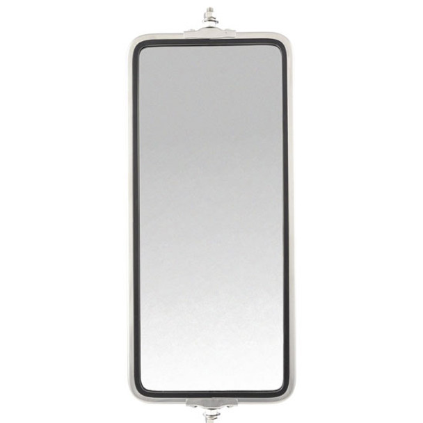 Stainless Steel West Coast Mirror, 7 x 16 Inch W/ Heating Element By BESTfit Stainless Steel West Coast Mirror, 7 x 16 Inch W/ Heating Element By BESTfit