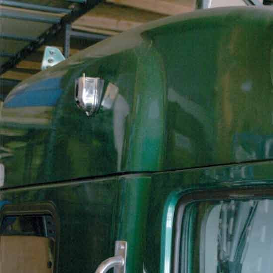 Chrome Plastic Sleeper Antenna Cover