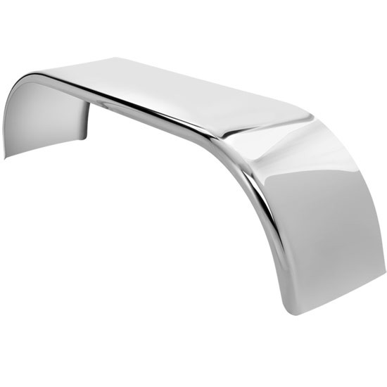 105 Inch 430 Stainless Steel Full Fender, By Hogebuilt