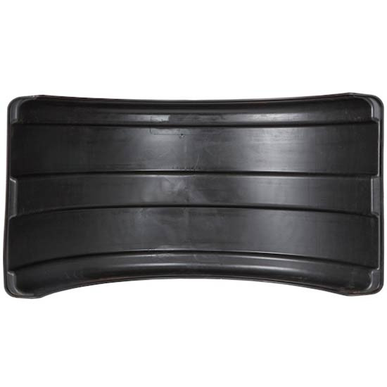 Full Radius Poly Fender W/ Integrated Molded Ribs For 18 To 19.5 Inch Dual Wheels