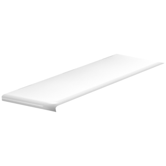 Minimizer Poly Fender Trim Plate - White - for Min200, MIN300 & MIN318 Fenders