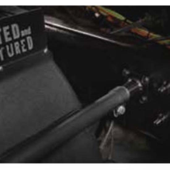 Minimizer Poly Quarter Fenders W/ Flange Mount - Black - For Standard Dual Tractor & Trailer Wheel - Pair