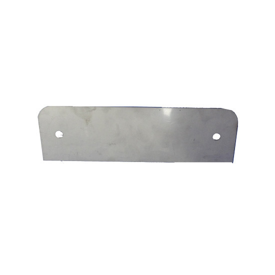 3 X 10 Inch Stainless Steel Center Mounting Plate For Double Hump Fiberglass Fenders
