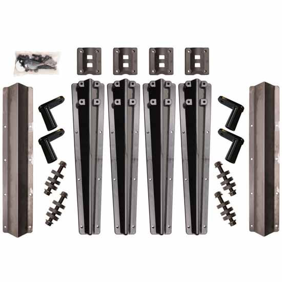 Minimizer Carbon Fiber Plastic Bolt On Bracket Kit for Min200 Fenders