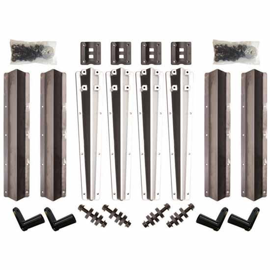 Minimizer Liquid Platium Plastic Bolt On Bracket Kit