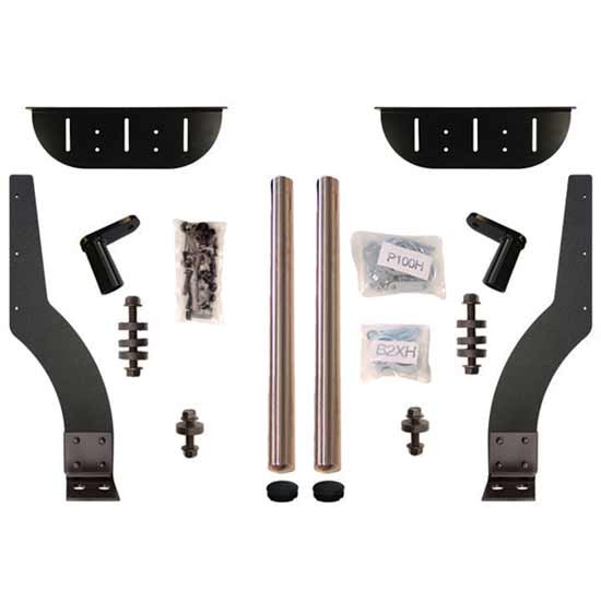 Minimizer MIN4070, MIN9070 Stainless Steel Bolt-On Super Single Half Fender Brackets