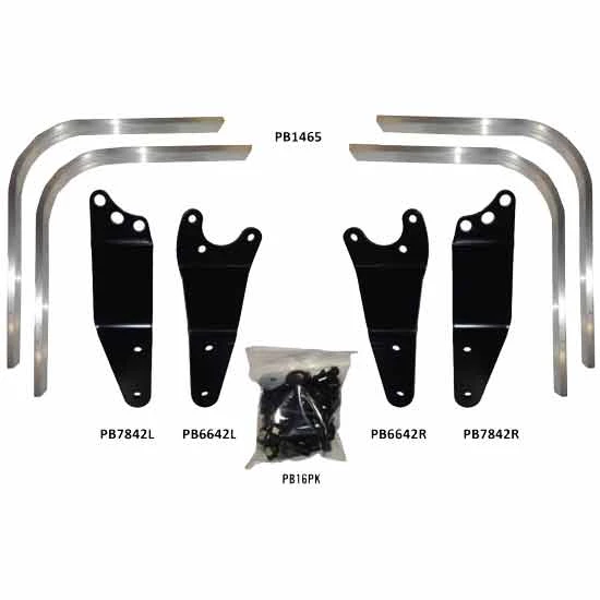 Fender Bracket Kit For 20K Pound Steerable Lift Axles By Minimizer