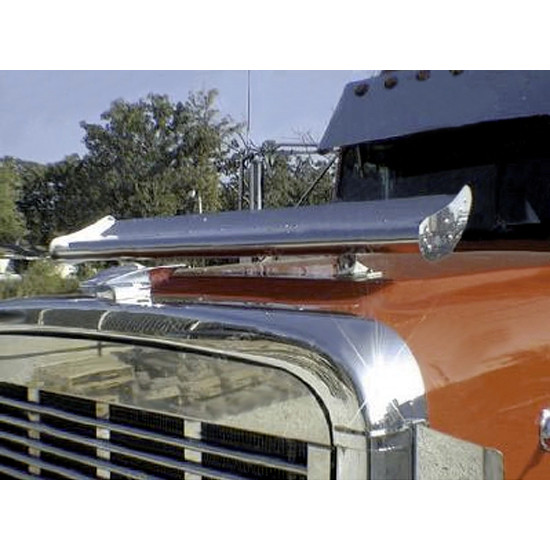 Power Style Hood Wing 9 X 42 Inch Stainless Steel