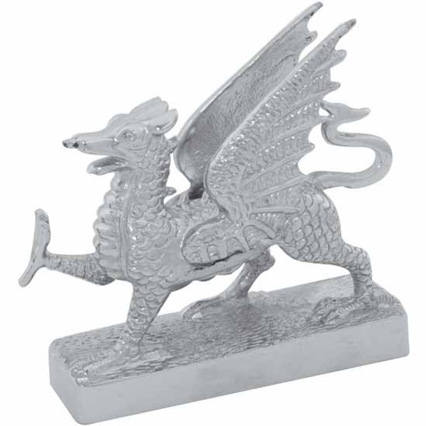 Flying Dragon Hood Ornament  Chrome