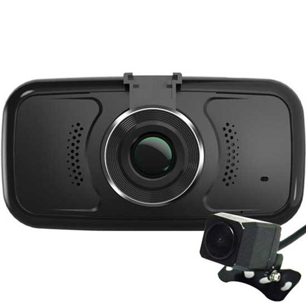 4K 170 Degree Wide Angle And 1080P Dual Dash Cam With WiFi, GPS Tracker, 4 Inch LCD
