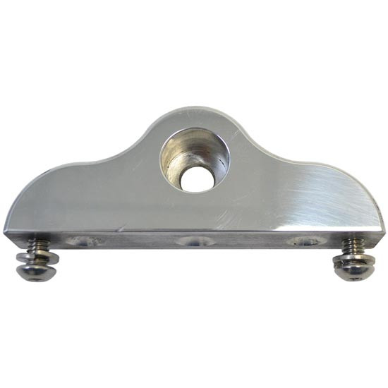 Aluminum CB Antenna Mount For Back Of Sleeper / Cab