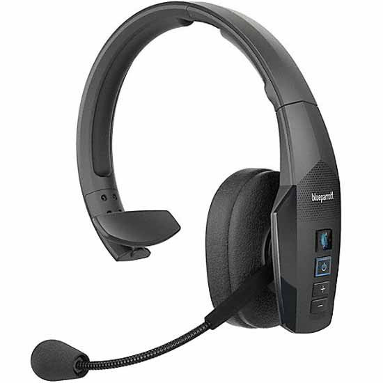 BlueParrott Premium Noise-Canceling Bluetooth Headset W/ USB-C Charging, 24 Hour Talk Time Per Charge