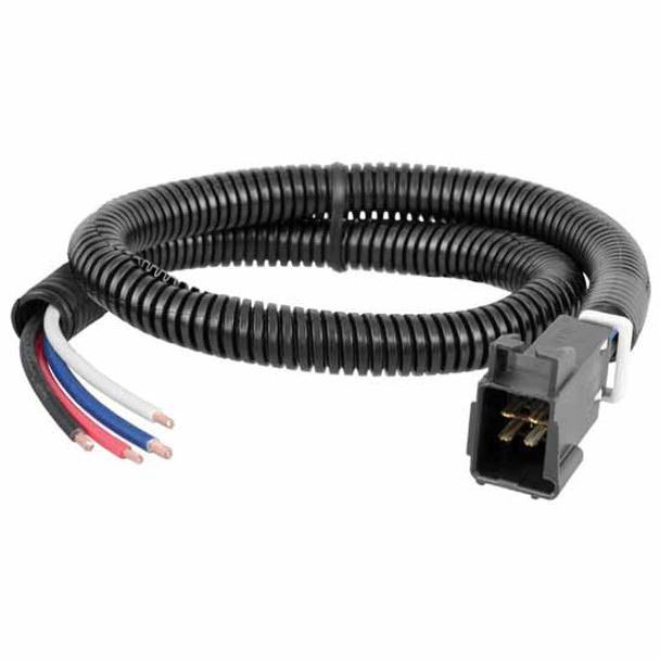 Trailer Brake Controller Harness W/ Pigtails, Slit-Loom Sleeve, 24 Inch 12-G Wire