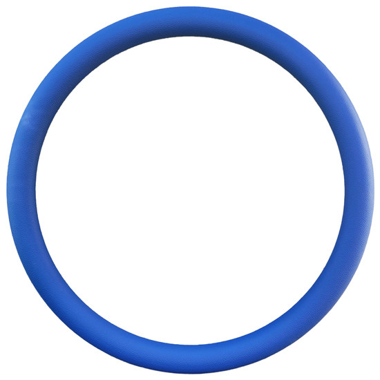 18 Inch Blue Vinyl Half Wrap For Muscle Style Steering Wheels