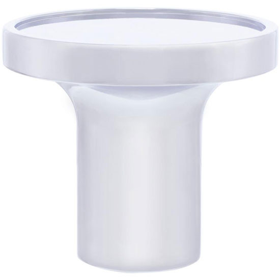 Large Chrome Aluminum Air Valve Knob - Screw On - Blank
