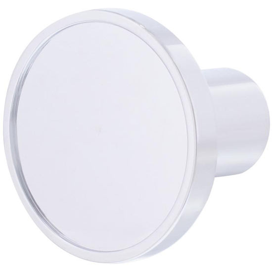 Large Chrome Aluminum Air Valve Knob - Screw On - Blank