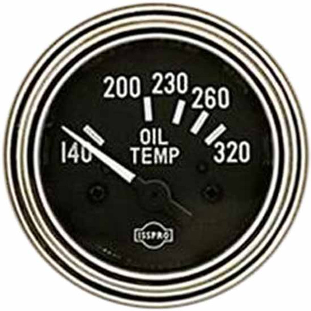 Isspro 2 Inch Chrome Electric Oil Temperature Gauge 140-320 Degree