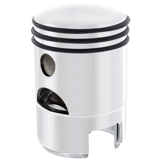 Custom Chrome Piston Gearshift Knob For 13, 15, 18 & Super 10 Speed Eaton Fuller Transmission