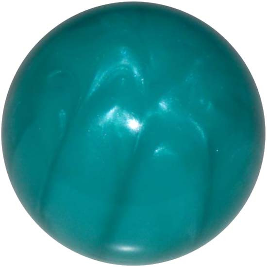 2.125 Inch Pearl Teal Brake Knob- Threaded