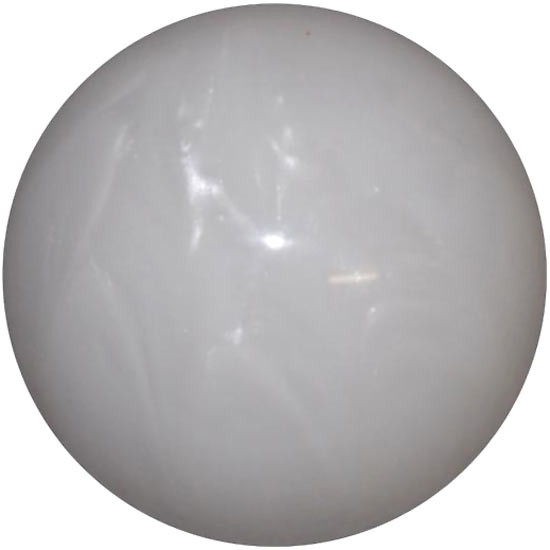 2.125 Inch Pearl White Brake Knob For Threaded Dash Air Brake Valve
