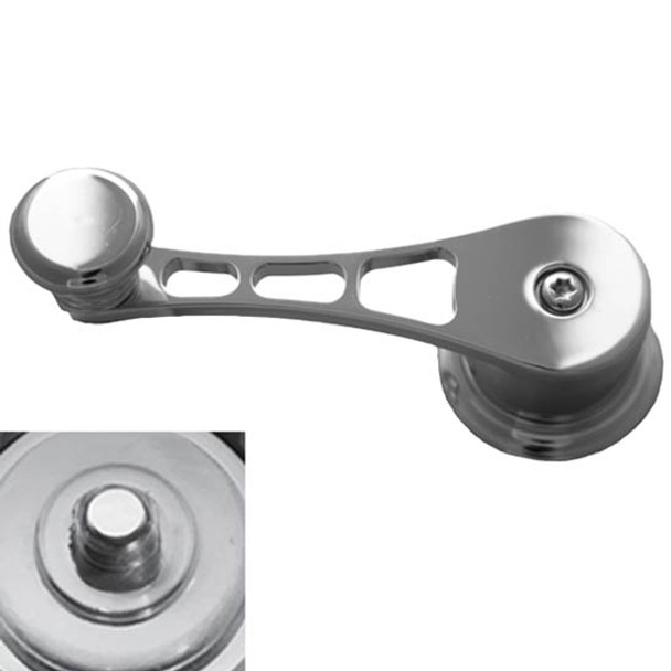 Billet Aluminum Window Crank With D-Shaft Billet Aluminum Window Crank With D-Shaft