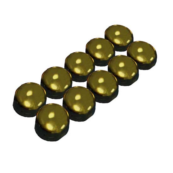 Gold Screw Caps - Pack Of 10