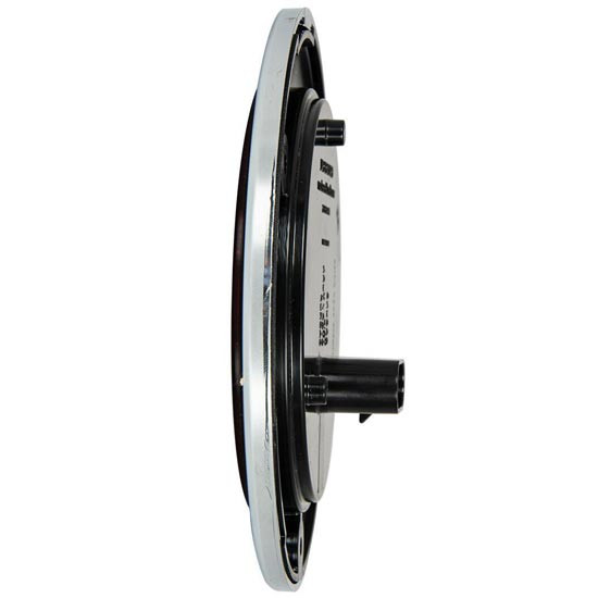 4 Inch Round Flange Mount Fleet Series Red/White LED Combo Light W/ Twist-On Bezel