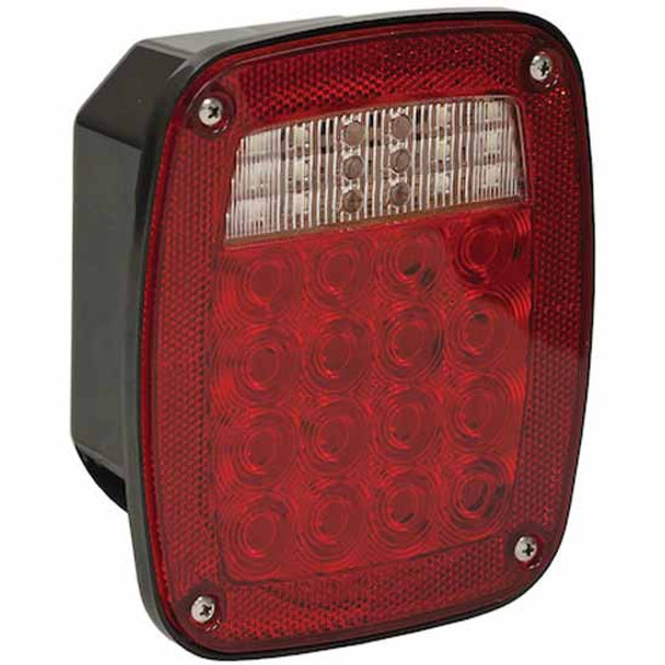 5.75 Inch Red Stop/Turn/Tail Light, Passenger Side