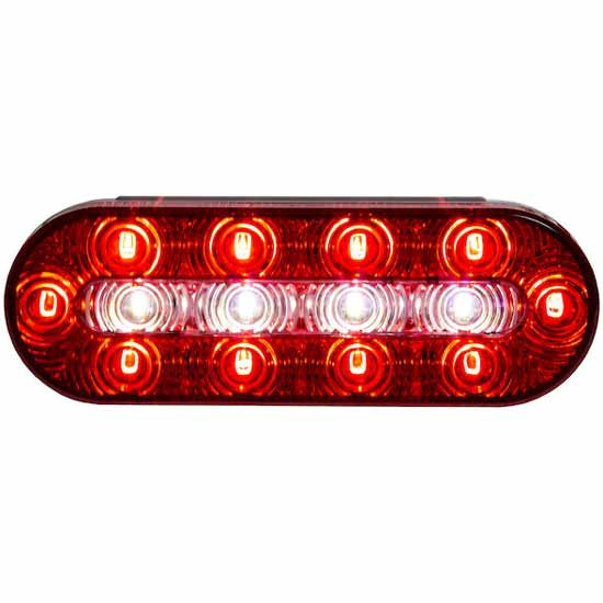 6 Inch Oval Combination Stop/Turn/Tail/Backup Light