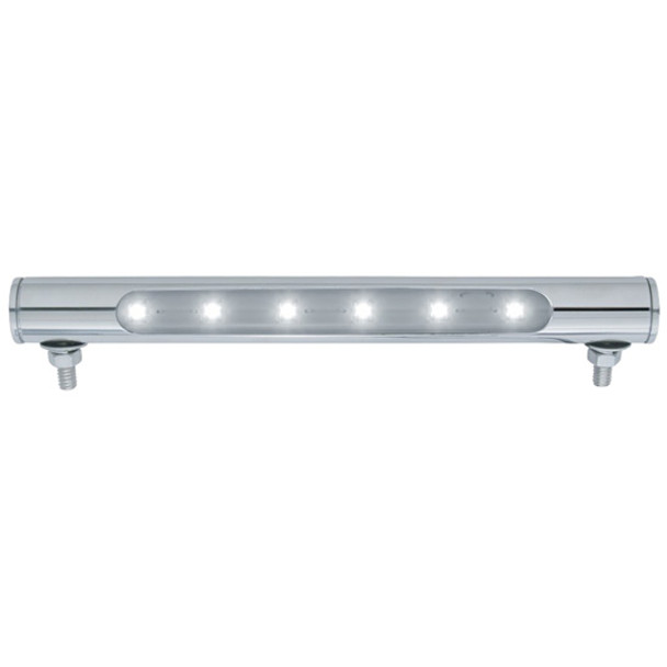 Stainless Steel LED License Plate Tube Light W/ 6 Bright Leds