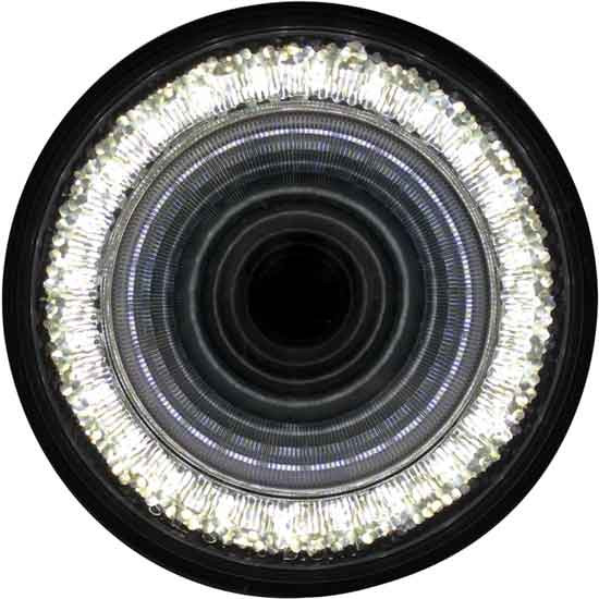 4 Inch Mirage Round White LED Back-Up Light - 4 State Trucks