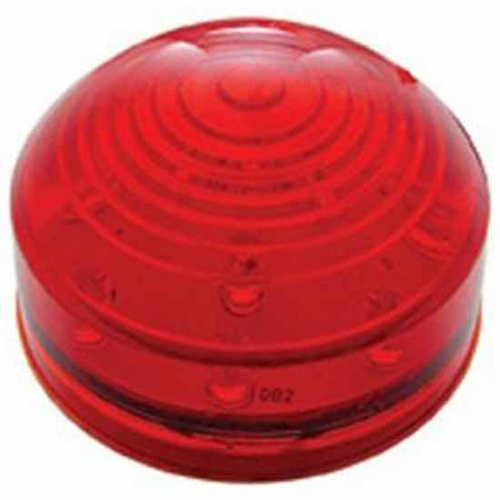 13 LED 2-1/2 Inch Roadster Clearance/Marker Light - Red LED/ Red Lens