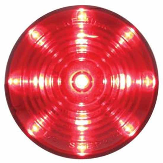 13 LED 2-1/2 Inch Roadster Clearance/Marker Light - Red LED/ Red Lens