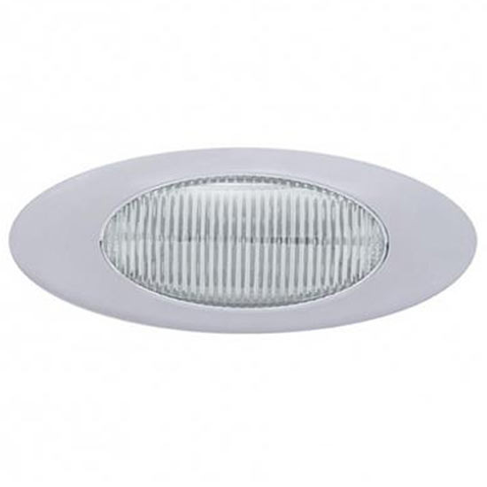 12 LED Phantom I Clearance/ Marker Light - Amber LED/Clear Lens