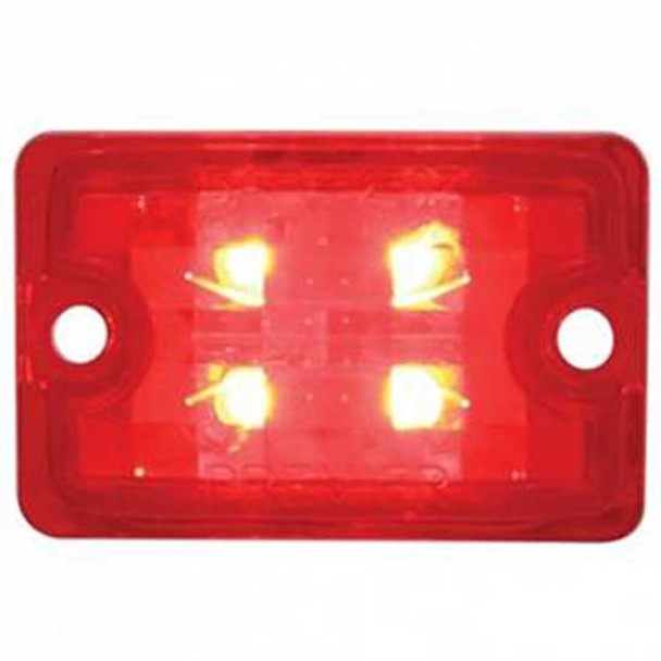 4 LED Small Rod Light - Red LED / Red Lens 4 LED Small Rod Light - Red LED / Red Lens