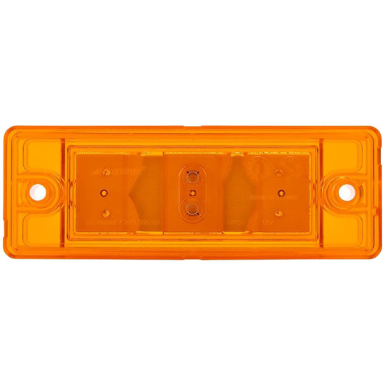 Maxxima 2 X 6 Inch Super Bright Combination Light - Amber LED / Amber Lens