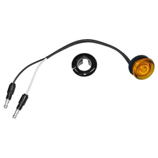 Roadworks Bullseye Light - Amber LED / Amber Lens
