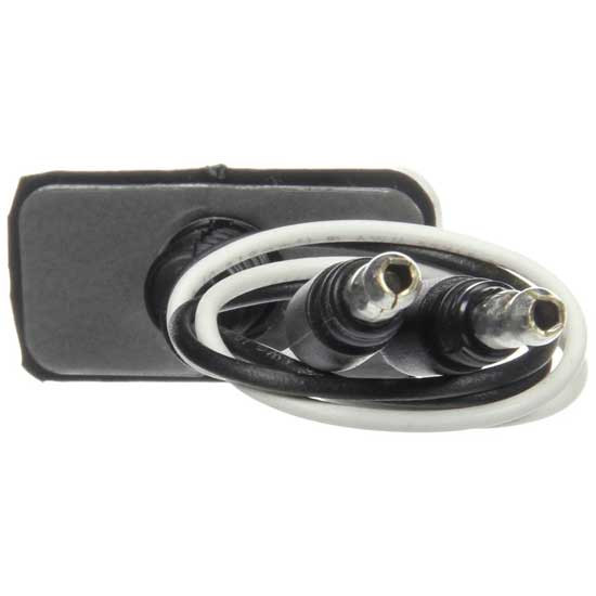 3 Diode Clearance Rectangular Marker Light W/ Yellow Amber Lens & Adhesive Mount