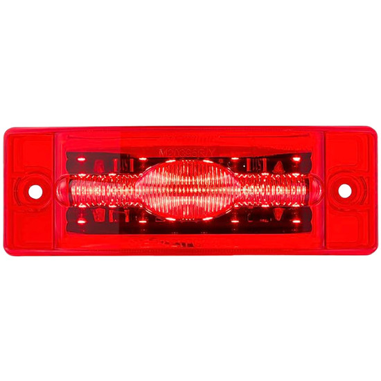 Maxxima 2 X 6 Inch Super Bright Combination Light - Red LED / Red Lens
