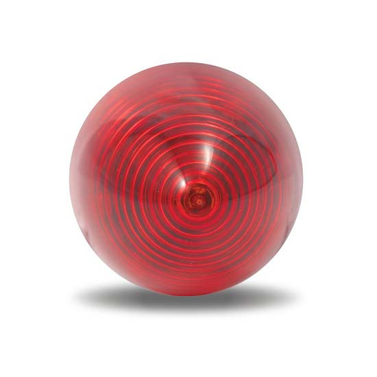 2.5 Inch LED Red Beehive Marker Light W/ 13 Diodes