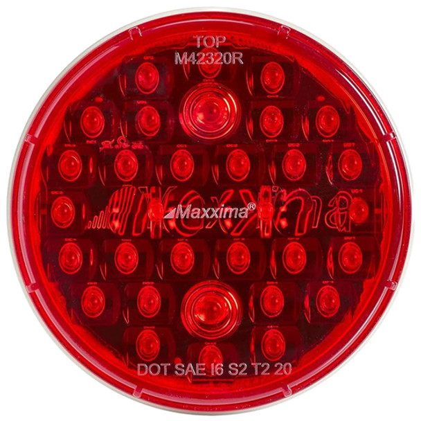 Maxxima 4 Inch 32 Diode Red LED Stop & Tail Light