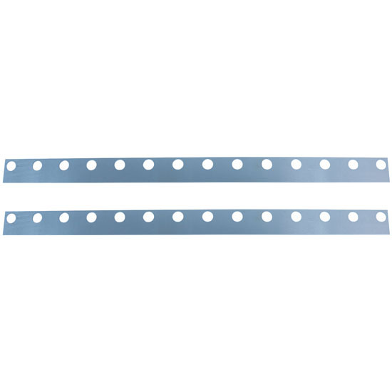 CSM 27 Inch Light Bracket W/ Bulkhead Style Light Holes For Peterbilt 379/389 W/ 36 Inch Sleeper Panels