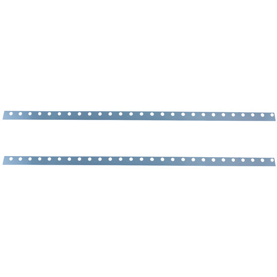 CSM 54 Inch Light Bracket W/ Bulkhead Style Light Holes For Peterbilt 379/389 With 63 Inch Sleeper Panels