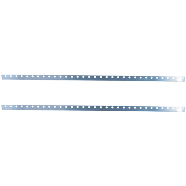 CSM 66 Inch Light Bracket W/ Bulkhead Style Light Holes For Peterbilt 379/389 With 70 Inch Sleeper Panels