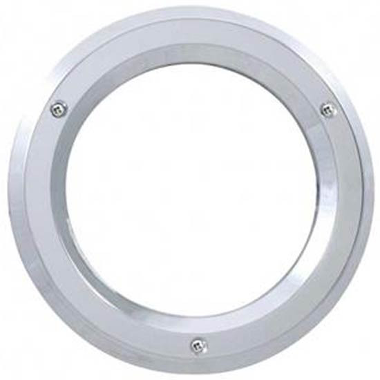 Chrome 4 Inch Light Bezel
