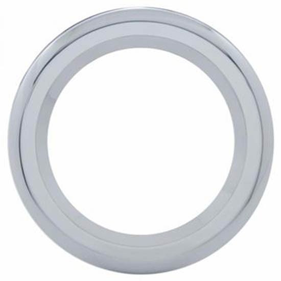 Chrome 4 Inch Twist On Light Bezel